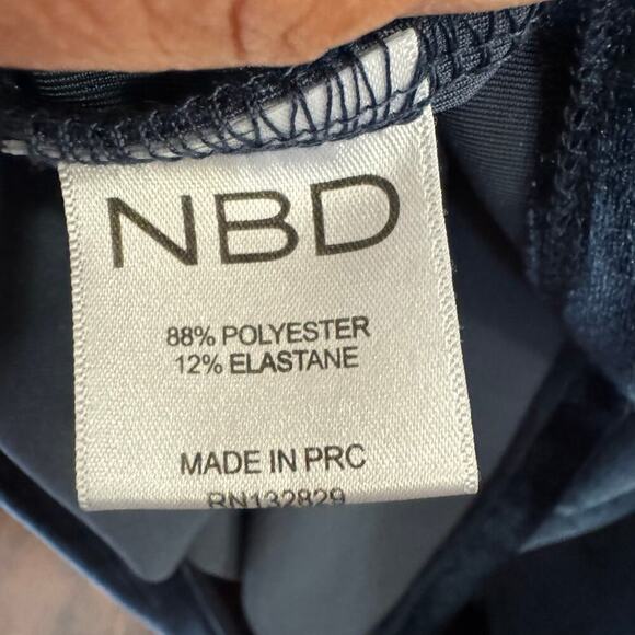 Revolve NBD Connor Velvet Dress in Nightfall Sexy Velvet Burnout Size Medium - Picture 6 of 7